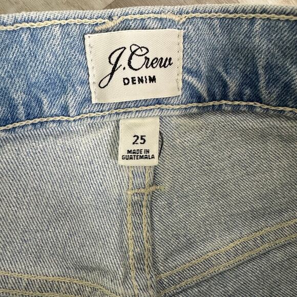 J.Crew Slouchy boyfriend jeans in Cowboy wash size 25 - Picture 4 of 11